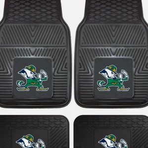 FANMATS NOTRE DAME VEHICLE FLOOR MATS FRONT AND BACK